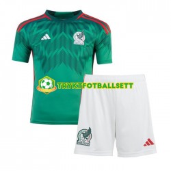 3-13 år Barn Mexico drakt Hjemme VM 2022 Korte Ermer 3-13 år Barn Mexico drakt Hjemme VM 2022 Korte Ermer