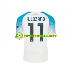 Herre Napoli drakt Face Game Lozano 11 Hjemme 2022-23 Korte Ermer