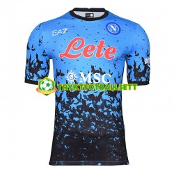 Herre Napoli drakt Halloween Hjemme 2022-23 Korte Ermer Herre Napoli drakt Halloween Hjemme 2022-23 Korte Ermer