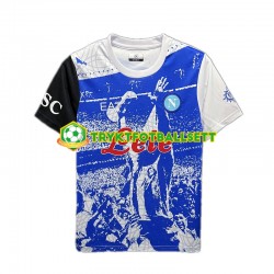 Herre Napoli drakt Maradona Champions Special Edition Hjemme 2023 Korte Ermer Herre Napoli drakt Maradona Champions Special Edition Hjemme 2023 Korte Ermer