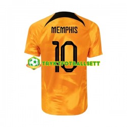 Herre Nederland drakt Memphis 10 Hjemme VM 2022 Korte Ermer Herre Nederland drakt Memphis 10 Hjemme VM 2022 Korte Ermer