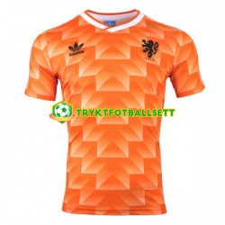 Herre Nederland drakt 1988 Retro Hjemme Korte Ermer Herre Nederland drakt 1988 Retro Hjemme Korte Ermer