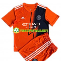 3-13 år Barn New York City drakt Borte 2022-23 Korte Ermer 3-13 år Barn New York City drakt Borte 2022-23 Korte Ermer