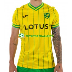Herre Norwich City drakt Hjemme 2022-23 Korte Ermer