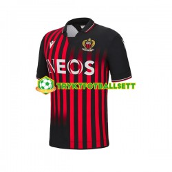 Herre OGC Nice drakt Hjemme 2022-23 Korte Ermer Herre OGC Nice drakt Hjemme 2022-23 Korte Ermer