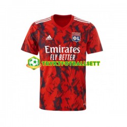 Herre Olympique Lyonnais drakt Borte 2022-23 Korte Ermer Herre Olympique Lyonnais drakt Borte 2022-23 Korte Ermer