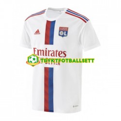 Herre Olympique Lyonnais drakt Hjemme 2022-23 Korte Ermer Herre Olympique Lyonnais drakt Hjemme 2022-23 Korte Ermer