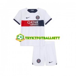 3-13 år Barn Paris Saint-Germain drakt Borte 2023-2024 Korte Ermer 3-13 år Barn Paris Saint-Germain drakt Borte 2023-2024 Korte Ermer