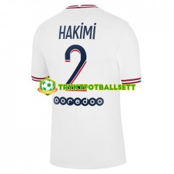 Herre Paris Saint-Germain drakt Hakimi 2 Fjerde 2021-22 Korte Ermer Herre Paris Saint-Germain drakt Hakimi 2 Fjerde 2021-22 Korte Ermer