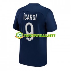 Herre Paris Saint-Germain drakt Icardi 9 Hjemme 2022-23 Korte Ermer Herre Paris Saint-Germain drakt Icardi 9 Hjemme 2022-23 Korte Ermer