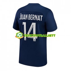 Herre Paris Saint-Germain drakt Juan Bernat 14 Hjemme 2022-23 Korte Ermer Herre Paris Saint-Germain drakt Juan Bernat 14 Hjemme 2022-23 Korte Ermer