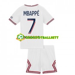 3-13 år Barn Paris Saint-Germain drakt Mbappé Kylian 7 Fjerde 2021-22 Korte Ermer 3-13 år Barn Paris Saint-Germain drakt Mbappé Kylian 7 Fjerde 2021-22 Korte Ermer