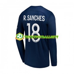 Herre Paris Saint-Germain drakt R.Sanches 18 Hjemme 2022-23 Langermet Herre Paris Saint-Germain drakt R.Sanches 18 Hjemme 2022-23 Langermet