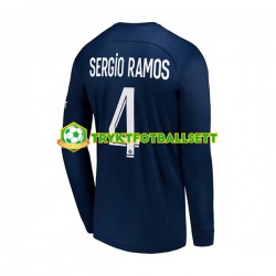 Herre Paris Saint-Germain drakt Sergio Ramos 4 Hjemme 2022-23 Langermet Herre Paris Saint-Germain drakt Sergio Ramos 4 Hjemme 2022-23 Langermet