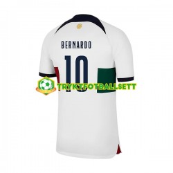 Herre Portugal drakt Bernardo 10 Borte VM 2022 Korte Ermer Herre Portugal drakt Bernardo 10 Borte VM 2022 Korte Ermer