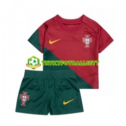 3-13 år Barn Portugal drakt Hjemme VM 2022 Korte Ermer 3-13 år Barn Portugal drakt Hjemme VM 2022 Korte Ermer