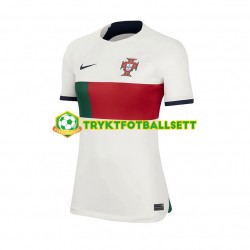 Dame Portugal drakt Borte VM 2022 Korte Ermer Dame Portugal drakt Borte VM 2022 Korte Ermer