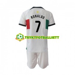 3-13 år Barn Portugal drakt Ronaldo 7 Borte VM 2022 Korte Ermer 3-13 år Barn Portugal drakt Ronaldo 7 Borte VM 2022 Korte Ermer