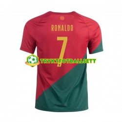 Herre Portugal drakt Ronaldo 7 Hjemme VM 2022 Korte Ermer Herre Portugal drakt Ronaldo 7 Hjemme VM 2022 Korte Ermer