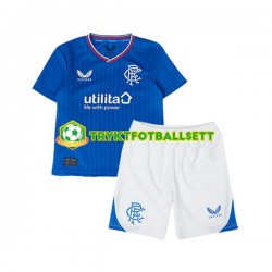 3-13 år Barn Rangers drakt Hjemme 2023-2024 Korte Ermer 3-13 år Barn Rangers drakt Hjemme 2023-2024 Korte Ermer