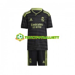 3-13 år Barn Real Madrid drakt Tredje 2022-23 Korte Ermer 3-13 år Barn Real Madrid drakt Tredje 2022-23 Korte Ermer