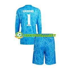 3-13 år Barn Keeper Real Madrid drakt Courtois 1 Hjemme 2022-23 Langermet 3-13 år Barn Keeper Real Madrid drakt Courtois 1 Hjemme 2022-23 Langermet