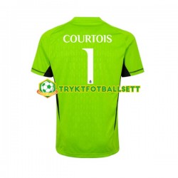 Herre Keeper Real Madrid drakt Thibaut Courtois 1 Hjemme 2023-2024 Korte Ermer Herre Keeper Real Madrid drakt Thibaut Courtois 1 Hjemme 2023-2024 Korte Ermer