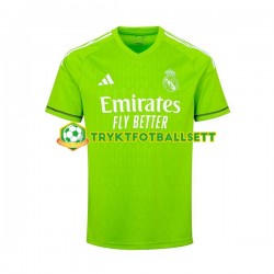 Herre Keeper Real Madrid drakt Thibaut Courtois 1 Hjemme 2023-2024 Korte Ermer
