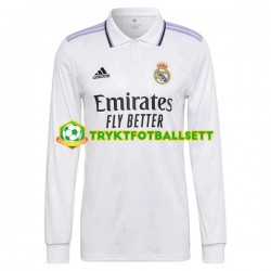 Herre Real Madrid drakt Hjemme 2022-23 Langermet Herre Real Madrid drakt Hjemme 2022-23 Langermet