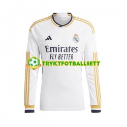Herre Real Madrid drakt Hjemme 2023-2024 Langermet Herre Real Madrid drakt Hjemme 2023-2024 Langermet