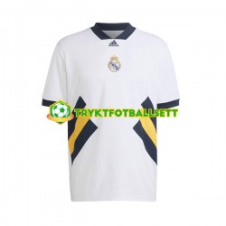 Herre Real Madrid drakt Icon Retro Hjemme 2022-23 Korte Ermer Herre Real Madrid drakt Icon Retro Hjemme 2022-23 Korte Ermer