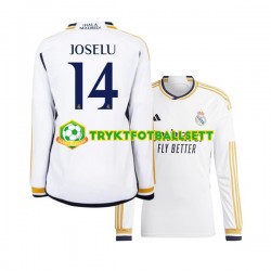 Herre Real Madrid drakt JOSELU 14 Hjemme 2023-2024 Langermet Herre Real Madrid drakt JOSELU 14 Hjemme 2023-2024 Langermet