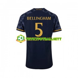Herre Real Madrid drakt Jude Bellingham 5 Borte 2023-2024 Korte Ermer Herre Real Madrid drakt Jude Bellingham 5 Borte 2023-2024 Korte Ermer