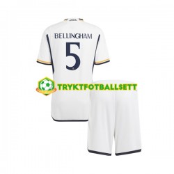 3-13 år Barn Real Madrid drakt Jude Bellingham 5 Hjemme 2023-2024 Korte Ermer