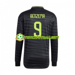 Herre Real Madrid drakt Karim Benzema 9 Tredje 2022-23 Langermet Herre Real Madrid drakt Karim Benzema 9 Tredje 2022-23 Langermet