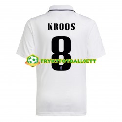 Herre Real Madrid drakt Kroos 8 Hjemme 2022-23 Korte Ermer Herre Real Madrid drakt Kroos 8 Hjemme 2022-23 Korte Ermer