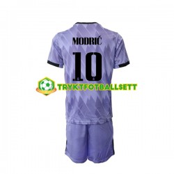 3-13 år Barn Real Madrid drakt Modrić Luka 10 Borte 2022-23 Korte Ermer 3-13 år Barn Real Madrid drakt Modrić Luka 10 Borte 2022-23 Korte Ermer