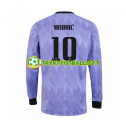 Herre Real Madrid drakt Modrić 10 Borte 2022-23 Langermet Herre Real Madrid drakt Modrić 10 Borte 2022-23 Langermet