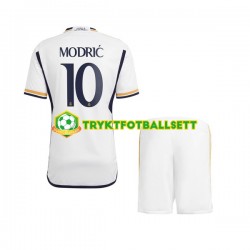 3-13 år Barn Real Madrid drakt Modrić 10 Hjemme 2023-2024 Korte Ermer 3-13 år Barn Real Madrid drakt Modrić 10 Hjemme 2023-2024 Korte Ermer