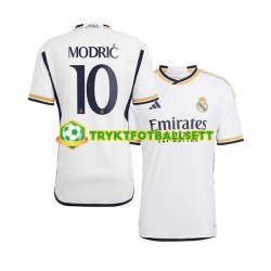 Herre Real Madrid drakt Modrić 10 Hjemme 2023-2024 Korte Ermer Herre Real Madrid drakt Modrić 10 Hjemme 2023-2024 Korte Ermer