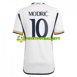 Herre Real Madrid drakt Modrić 10 Hjemme 2023-2024 Korte Ermer