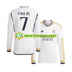 Herre Real Madrid drakt Vinicius Junior 7 Hjemme 2023-2024 Langermet Herre Real Madrid drakt Vinicius Junior 7 Hjemme 2023-2024 Langermet