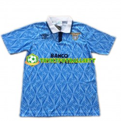 Herre SS Lazio drakt 1991 Retro Hjemme Korte Ermer Herre SS Lazio drakt 1991 Retro Hjemme Korte Ermer