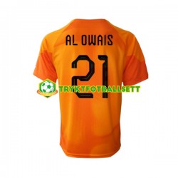 Herre Keeper Saudi-Arabia drakt Mohammed Al-Owais 21 Borte VM 2022 Korte Ermer Herre Keeper Saudi-Arabia drakt Mohammed Al-Owais 21 Borte VM 2022 Korte Ermer