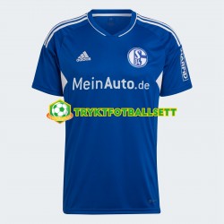 Herre Schalke 04 drakt Hjemme 2022-23 Korte Ermer Herre Schalke 04 drakt Hjemme 2022-23 Korte Ermer