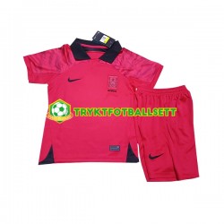 3-13 år Barn Sør-Korea drakt Hjemme VM 2022 Korte Ermer 3-13 år Barn Sør-Korea drakt Hjemme VM 2022 Korte Ermer