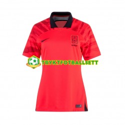 Dame Sør-Korea drakt Hjemme VM 2022 Korte Ermer Dame Sør-Korea drakt Hjemme VM 2022 Korte Ermer