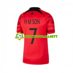 Herre Sør-Korea drakt Son Heung-min 7 Hjemme VM 2022 Korte Ermer Herre Sør-Korea drakt Son Heung-min 7 Hjemme VM 2022 Korte Ermer