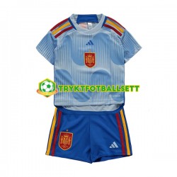 3-13 år Barn Spania drakt Borte VM 2022 Korte Ermer 3-13 år Barn Spania drakt Borte VM 2022 Korte Ermer