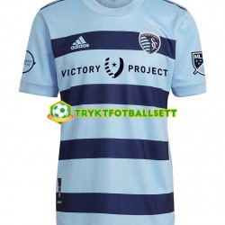 Herre Sporting Kansas City drakt Hjemme 2022 Korte Ermer Herre Sporting Kansas City drakt Hjemme 2022 Korte Ermer